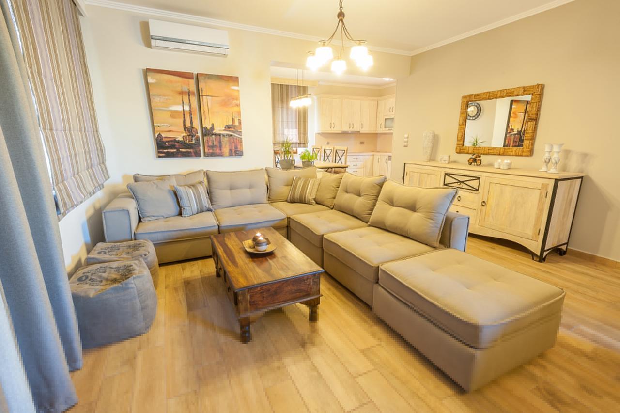 Evgatis Beach Luxury Apts Thanos Eksteriør bilde
